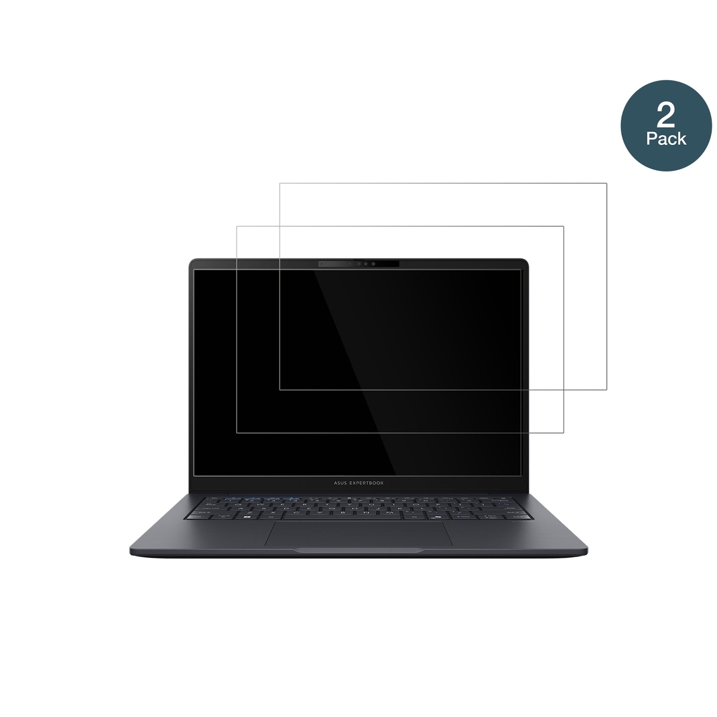 2x 9H Schutzfolie für Asus ExpertBook B3 B3405 Panzerfolie