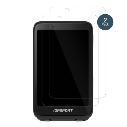2x 9H Schutzfolie für igpsport BiNavi Panzerfolie