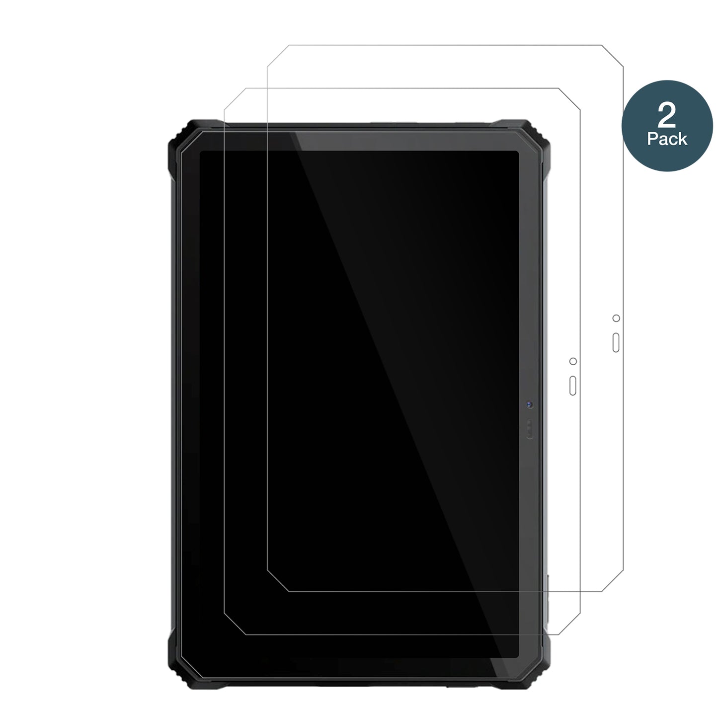 2x 9H Schutzfolie für Blackview Active 12 Pro Panzerfolie