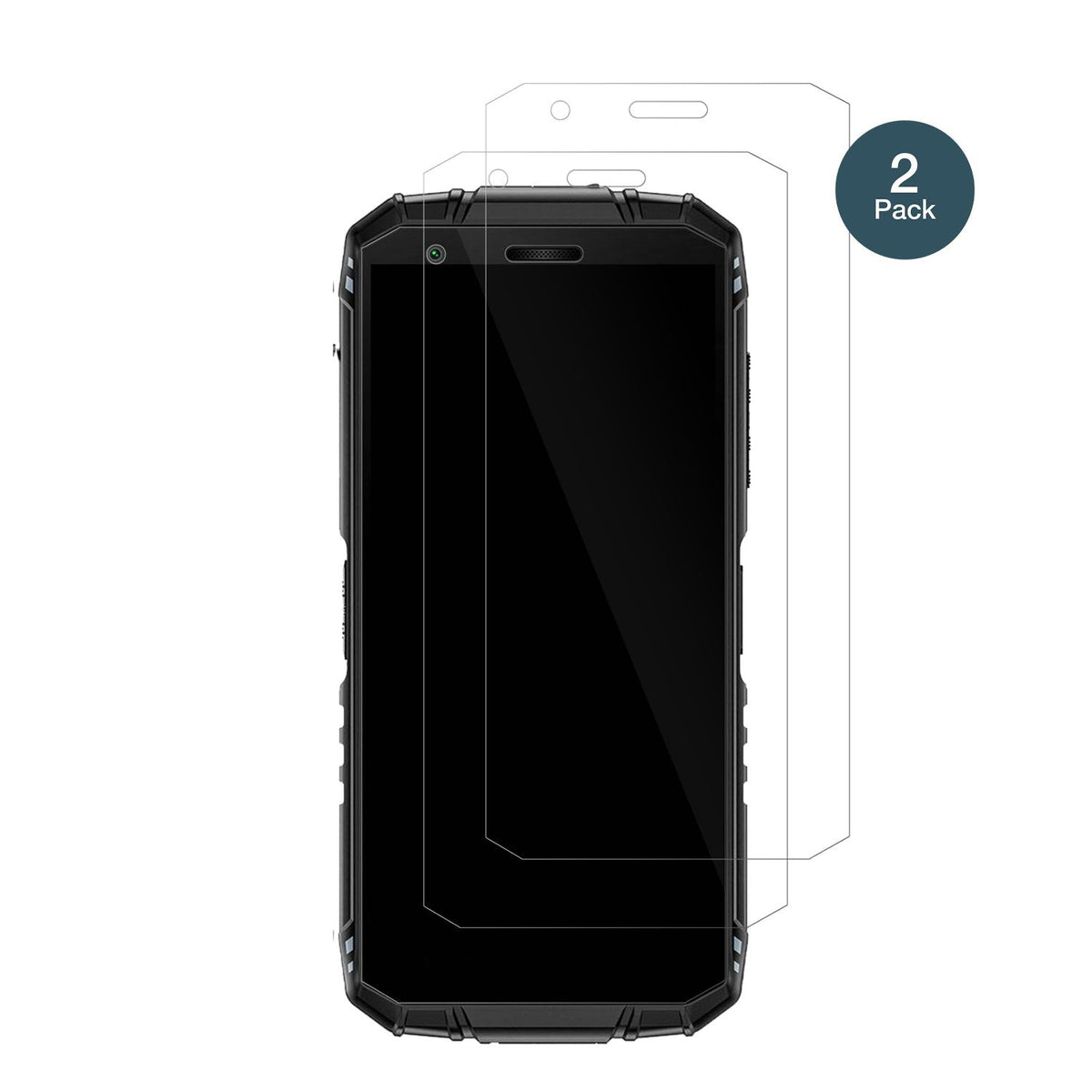 2x Screen Protector for Doogee Fire 3 Outdoor Flexible Glass 9H dipos