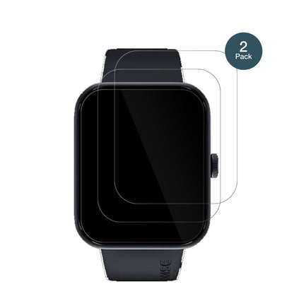 NoiseColorFit Pulse Go Buzz mit aufgebrachter dipos Flex Schutzfolie, glasklare Darstellung ohne Einschränkungen