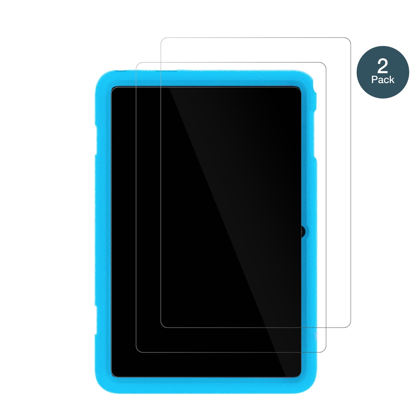 2x 9H Schutzfolie für Blackview Tab 8 Kids Panzerfolie