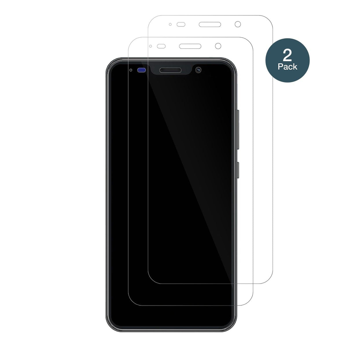 2x Screen Protector for XGody S21 Flexible Glass 9H dipos