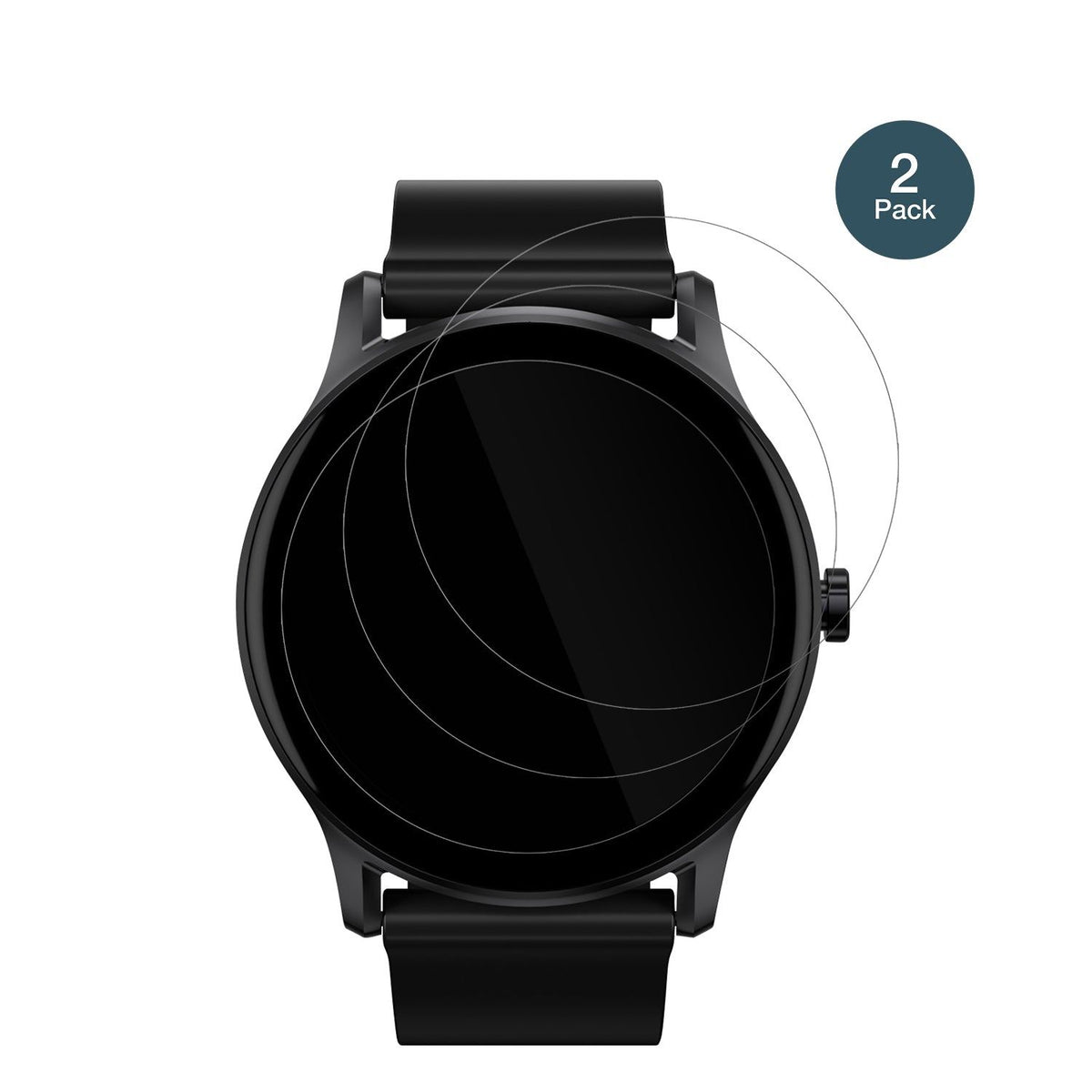 2x Screen Protector for Haylou GS Smartwatch Flexible Glass 9H dipos