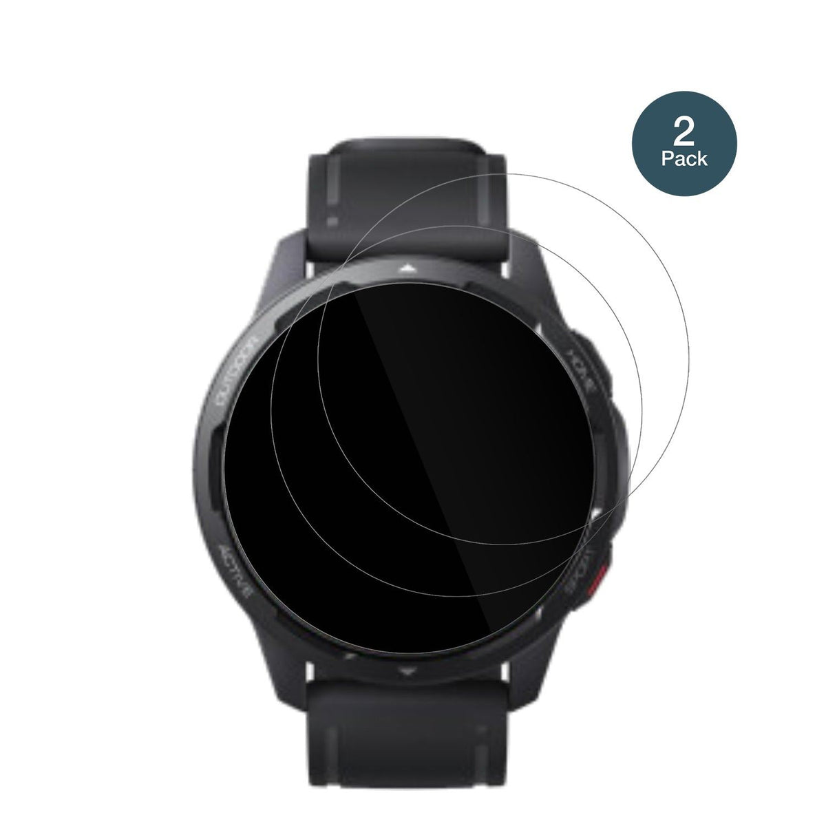 2x Screen Protector for Xiaomi Watch S1 Active Flexible Glass 9H dipos