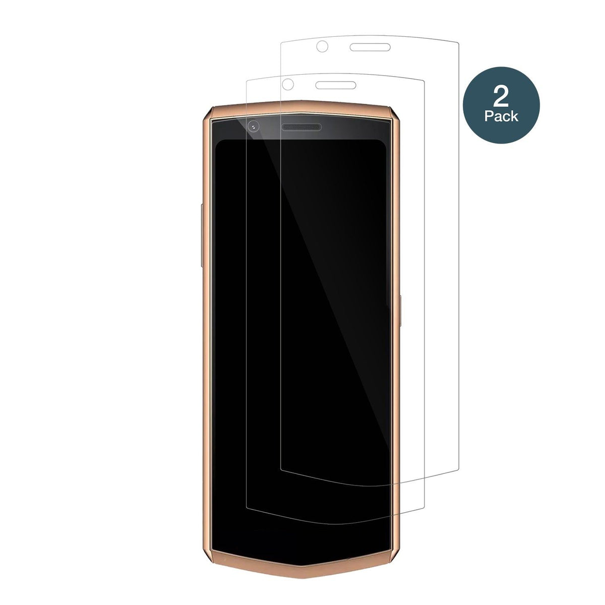 2x Screen Protector for Cubot Pocket 3 Flexible Glass 9H dipos