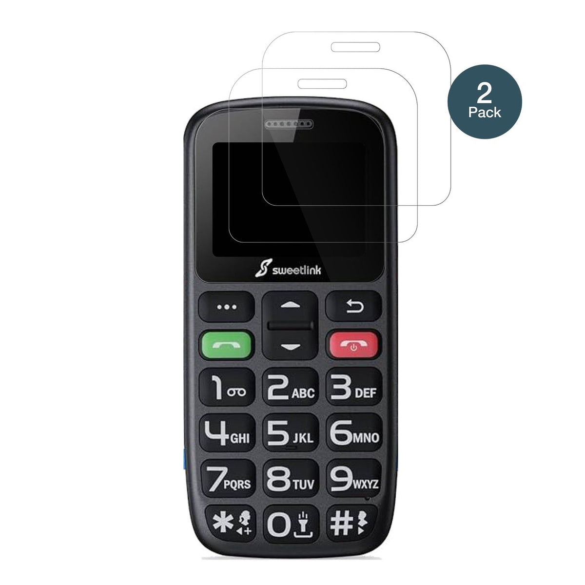 2x Screen Protector for SweetLink S2Plus Flexible Glass 9H dipos