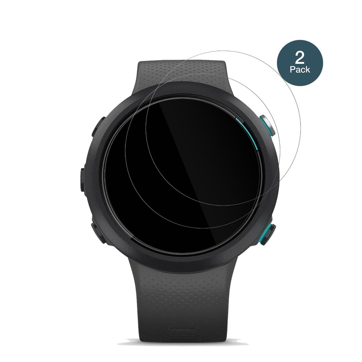 2x Screen Protector for Garmin Swim 2 Flexible Glass 9H dipos