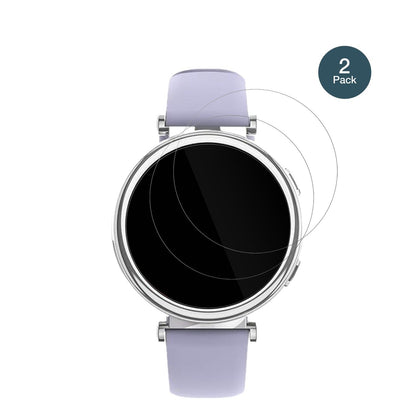 2x Screen Protector for Sanorum 1.27 Zoll Smartwatch Flexible Glass 9H dipos