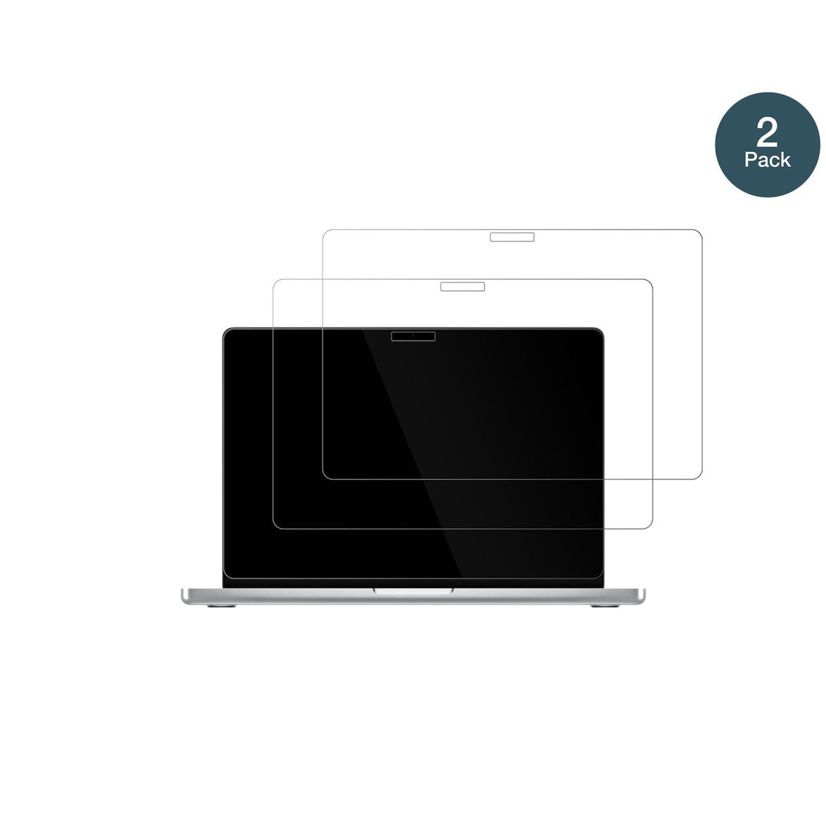2x Screen Protector for MacBook Pro M4 14 Zoll 2024 Flexible Glass 9H dipos
