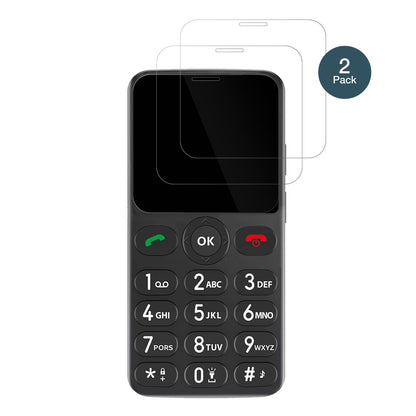 2x Screen Protector for Melefon Seniorenhandy Flexible Glass 9H dipos