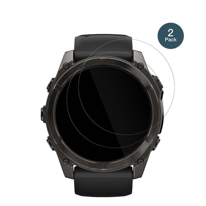 2x Screen Protector for Garmin Fenix 8 43mm Flexible Glass 9H dipos