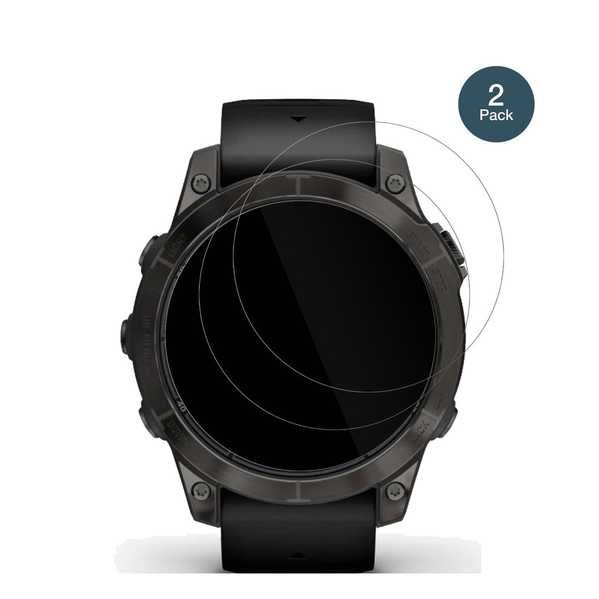 2x Screen Protector for Garmin Fenix 7 Pro 42mm Flexible Glass 9H dipos