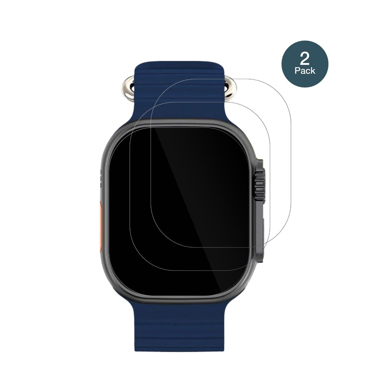 2x Screen Protector for Kiano Watch Solid Flexible Glass 9H dipos