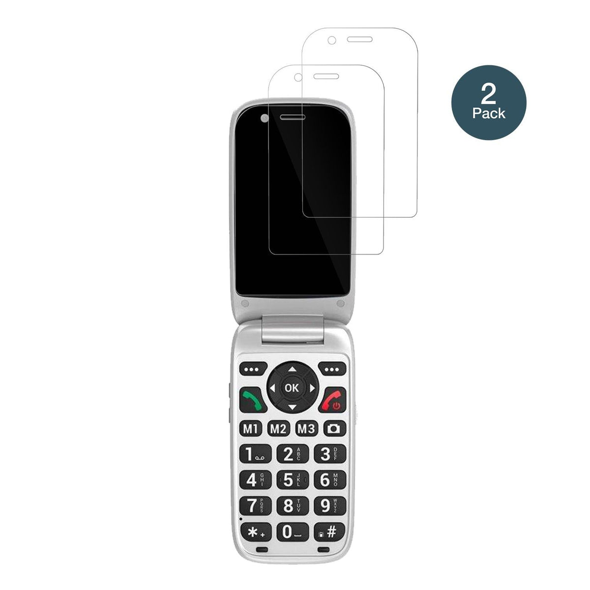 2x Screen Protector for SPC Polaris 4G Flexible Glass 9H dipos