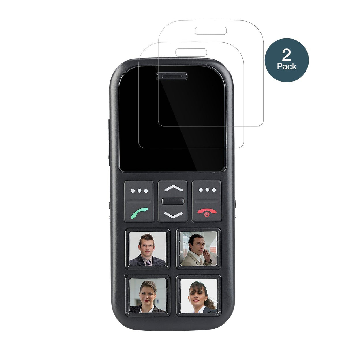 2x Screen Protector for simvalley mobile RX-820.GPS Flexible Glass 9H dipos