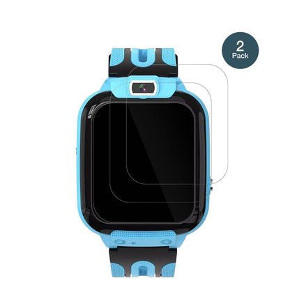 2x Screen Protector for Smartwatch Kinder mit Telefonfunktion Flexible Glass 9H
