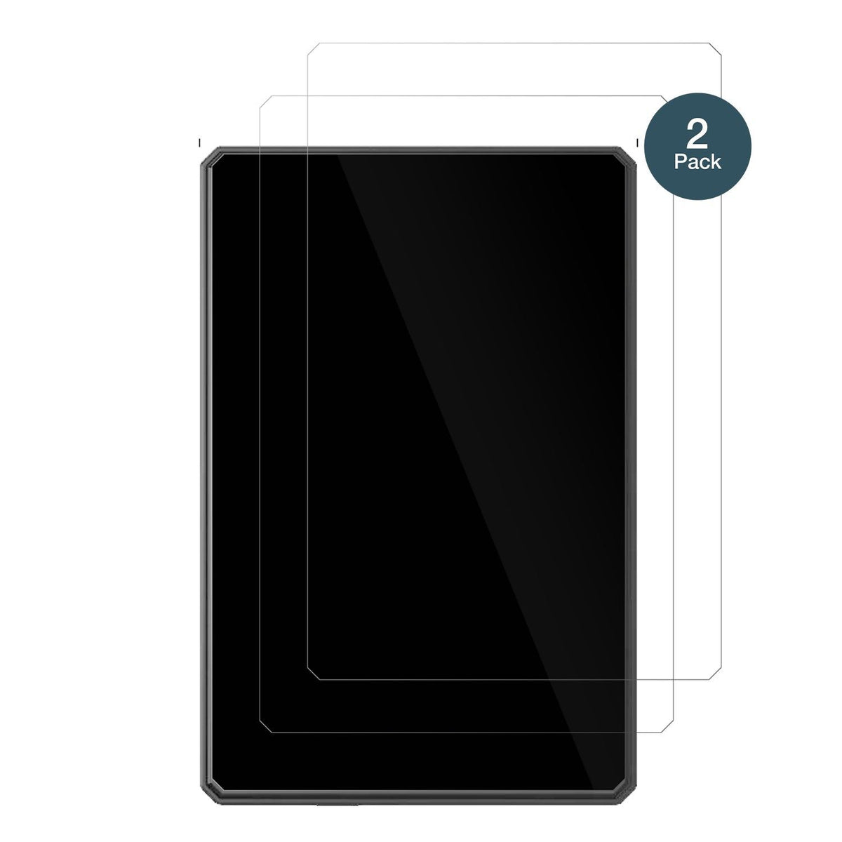 2x Screen Protector for Carpuride W702B Flexible Glass 9H dipos