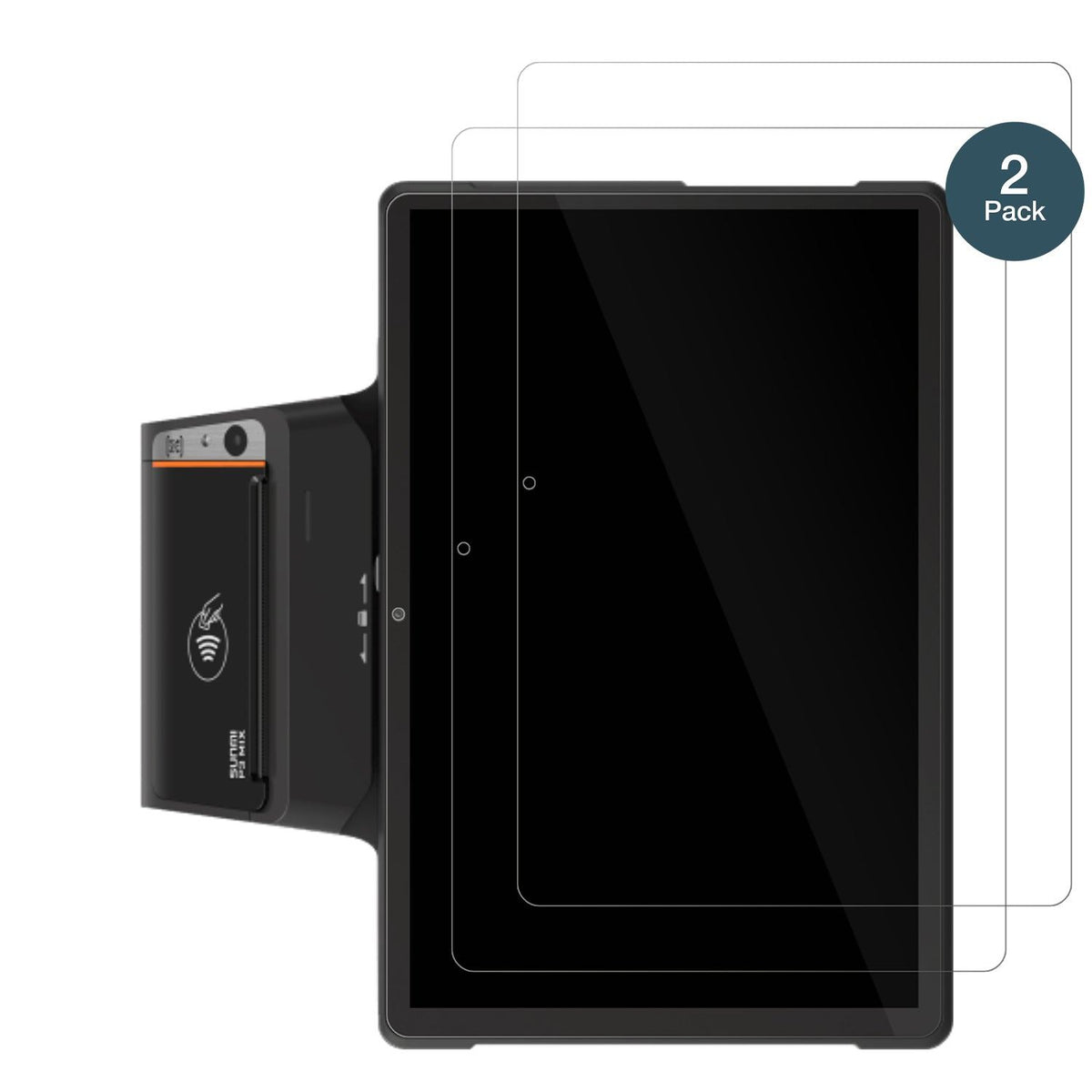 2x Screen Protector for sunmi P3 Mix Flexible Glass 9H dipos