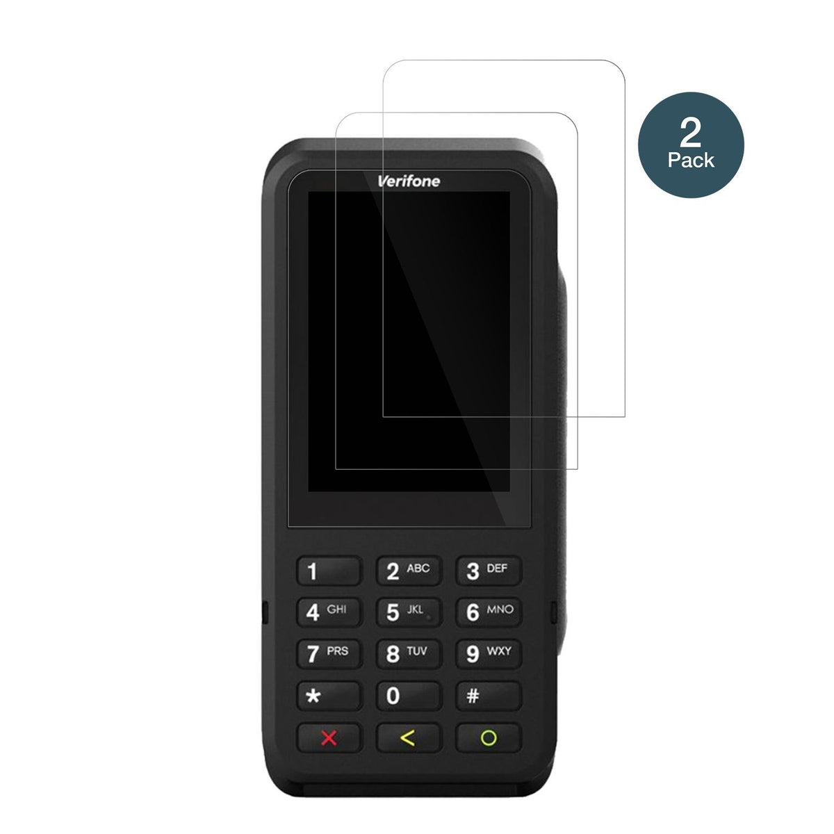 2x Screen Protector for Verifone P630 Flexible Glass 9H dipos