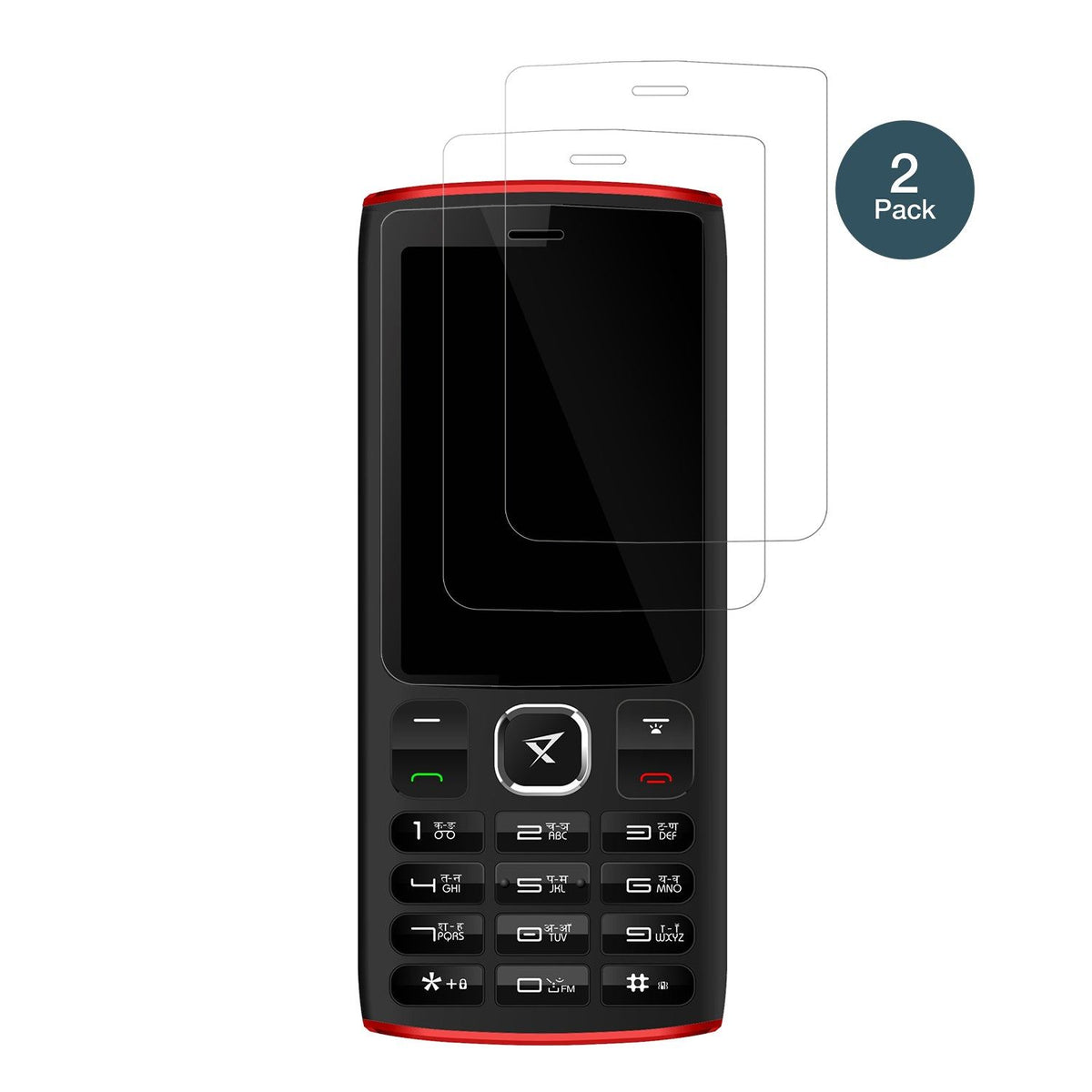 2x Screen Protector for Ziox Thunder Mega Flexible Glass 9H dipos