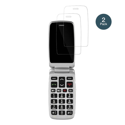 2x Screen Protector for Olympia Janus Seniorenhandy Flexible Glass 9H dipos