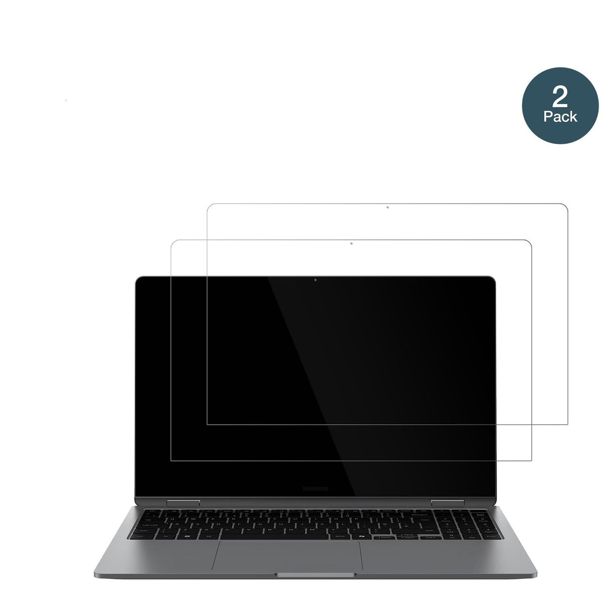 2x Screen Protector for Samsung Galaxy Book5 360 15.6 Zoll Flexible Glass 9H