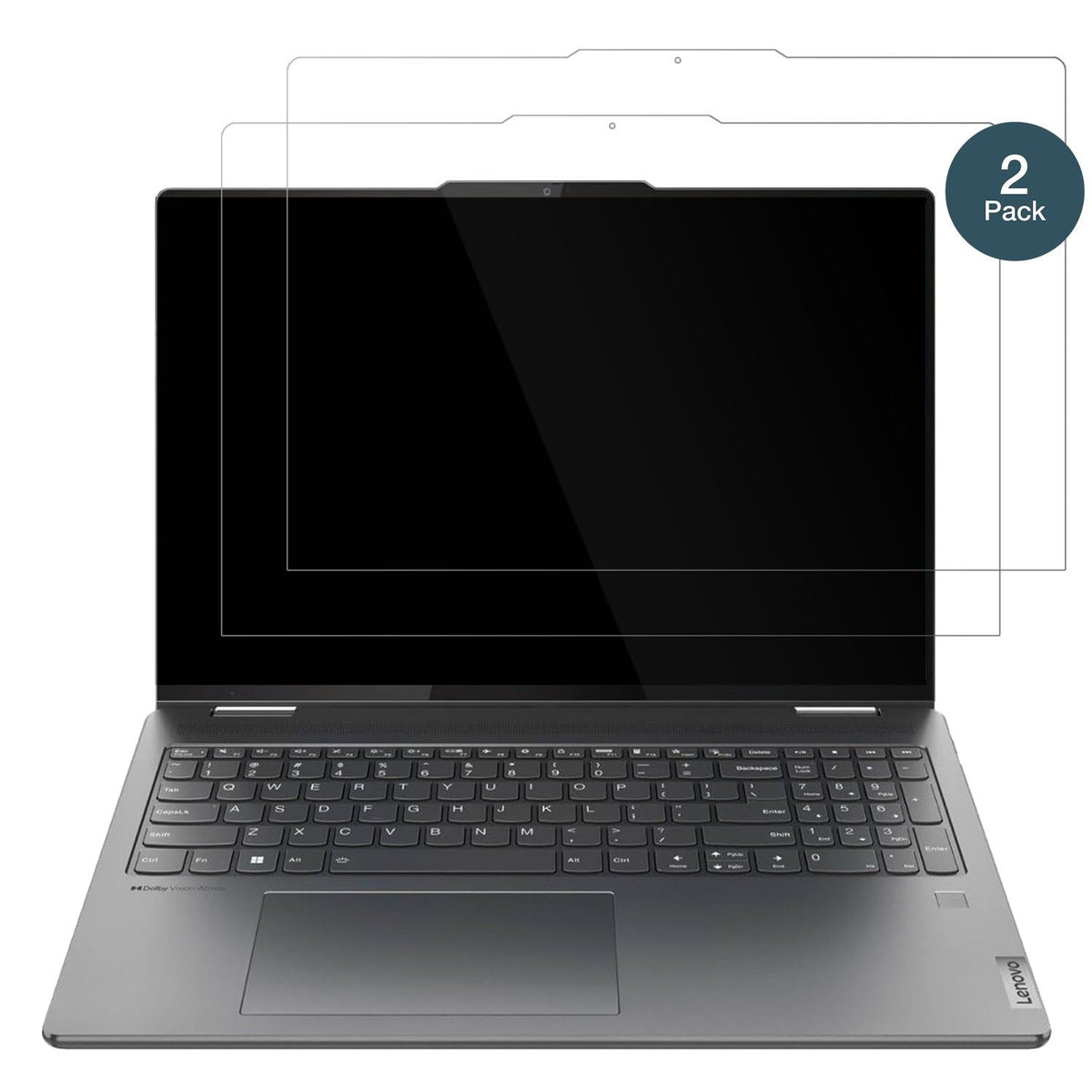 2x Screen Protector for Lenovo Yoga 7i 10. Gen 16 Zoll Flexible Glass 9H dipos