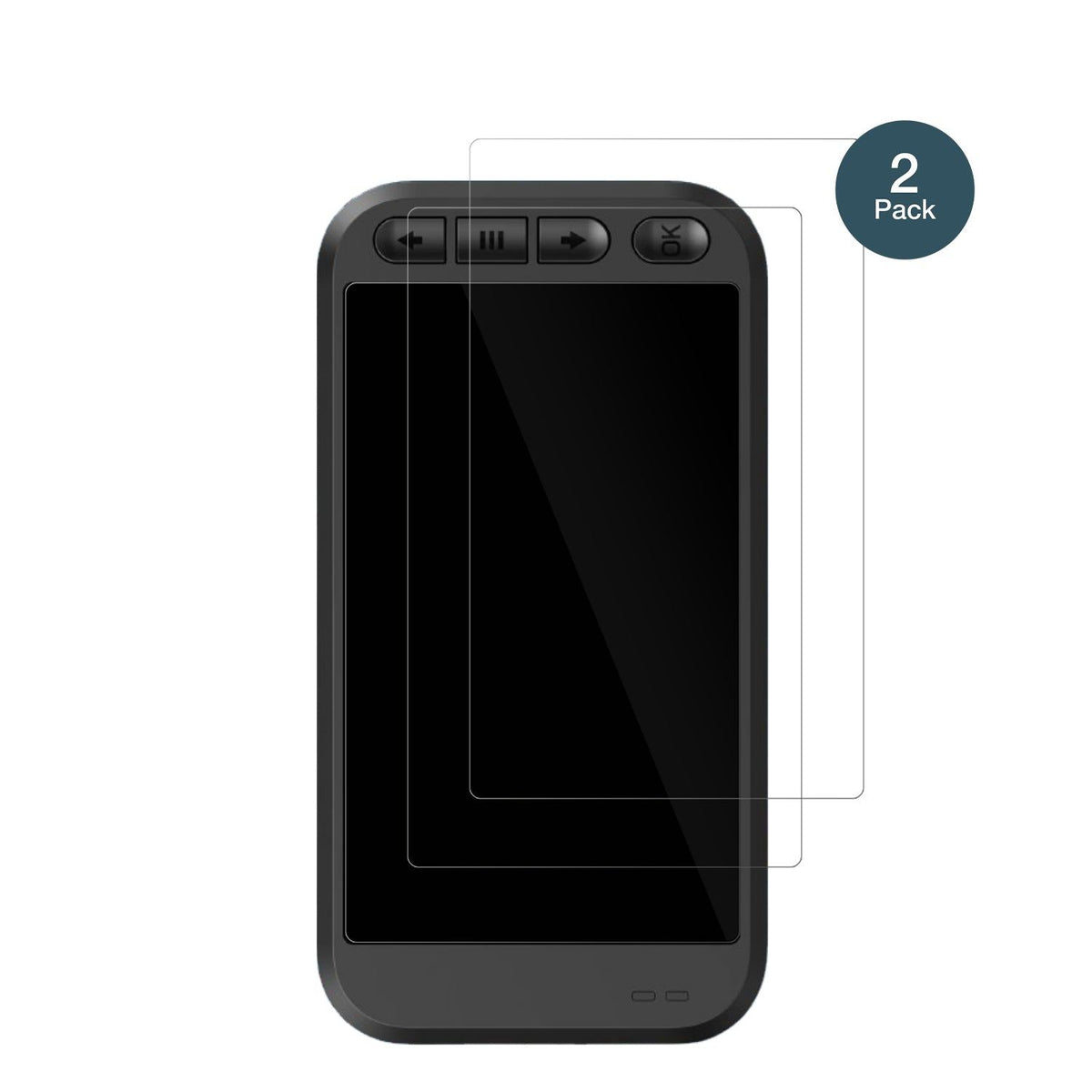 2x Screen Protector for Miofive S1 Dashcam Flexible Glass 9H dipos