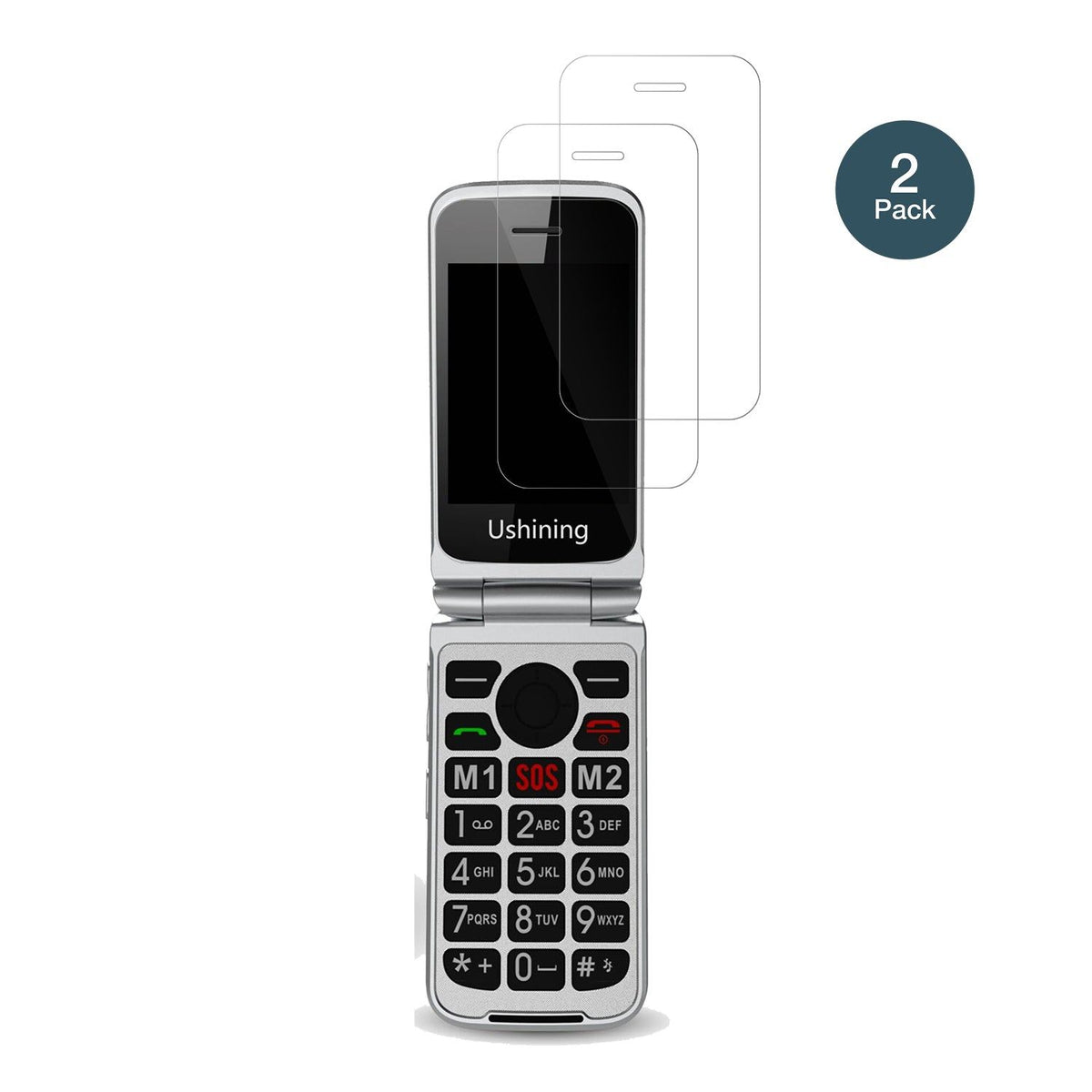2x Screen Protector for Tosaju 4G Flexible Glass 9H dipos