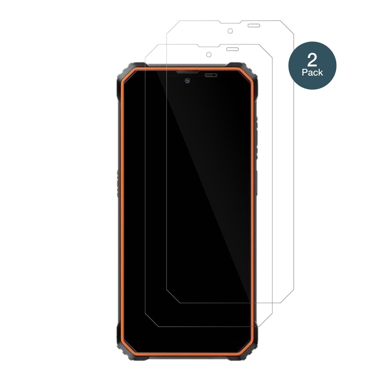 2x Screen Protector for Blackview BV6200 Plus Flexible Glass 9H dipos