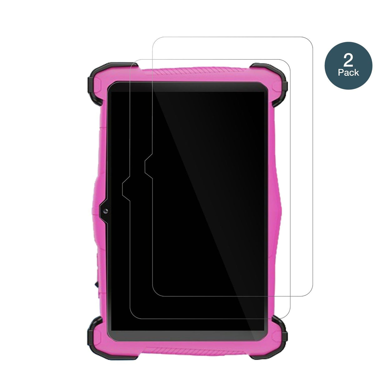 2x Screen Protector for Semeakoko 7 Zoll Kids Tablet Flexible Glass 9H dipos