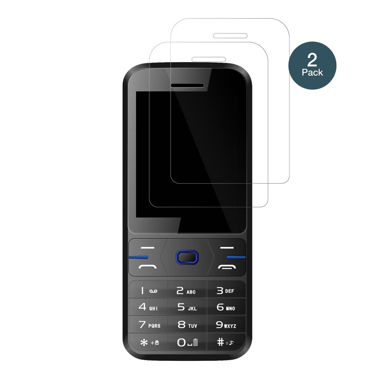 2x Screen Protector for I Kall K64 New Flexible Glass 9H dipos