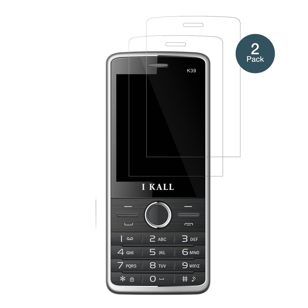 2x Screen Protector for I Kall K39 New Flexible Glass 9H dipos