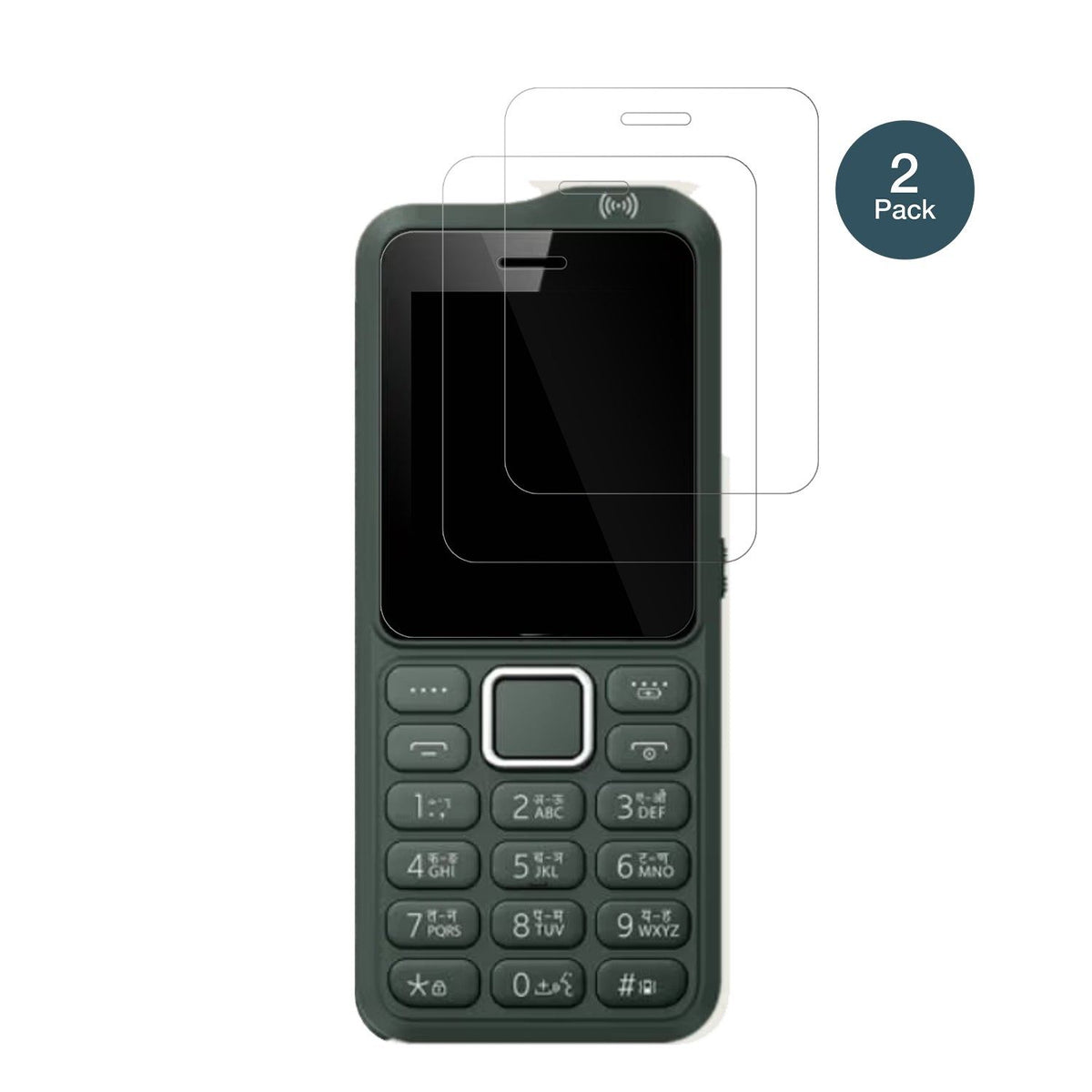 2x Screen Protector for Itel King Signal Flexible Glass 9H dipos