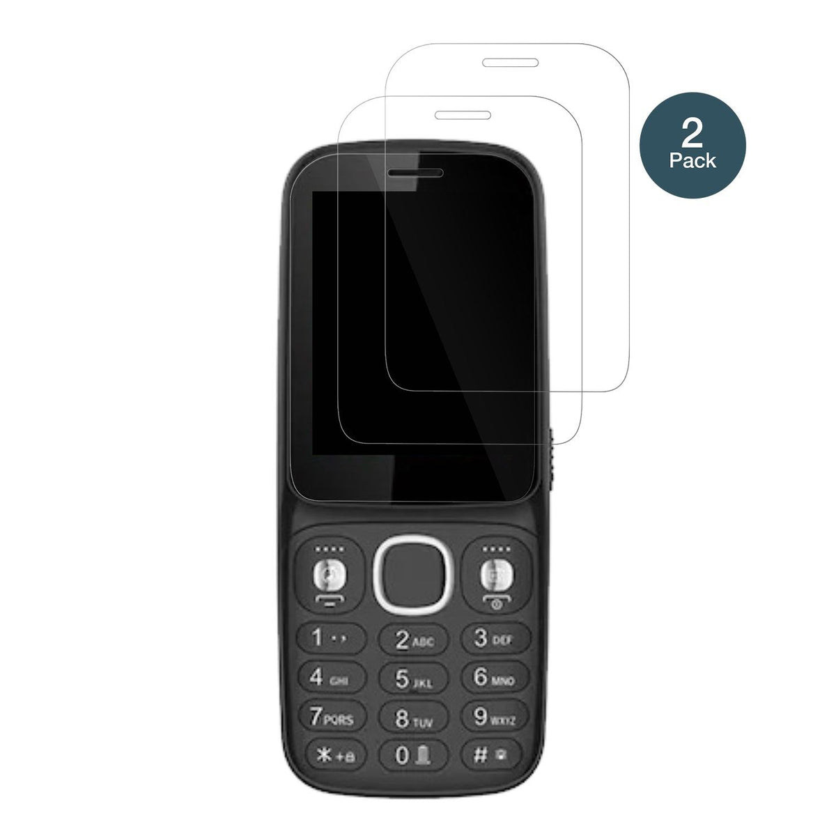 2x Screen Protector for I Kall K24 Flexible Glass 9H dipos
