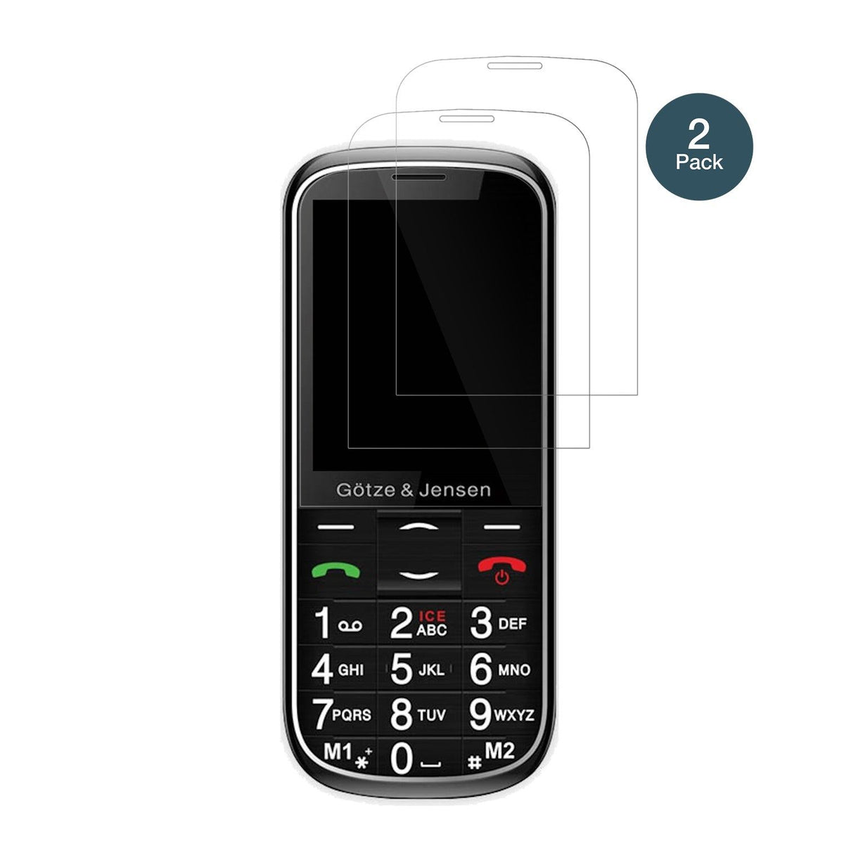 2x Screen Protector for Gotze Jensen GFE39 Flexible Glass 9H dipos