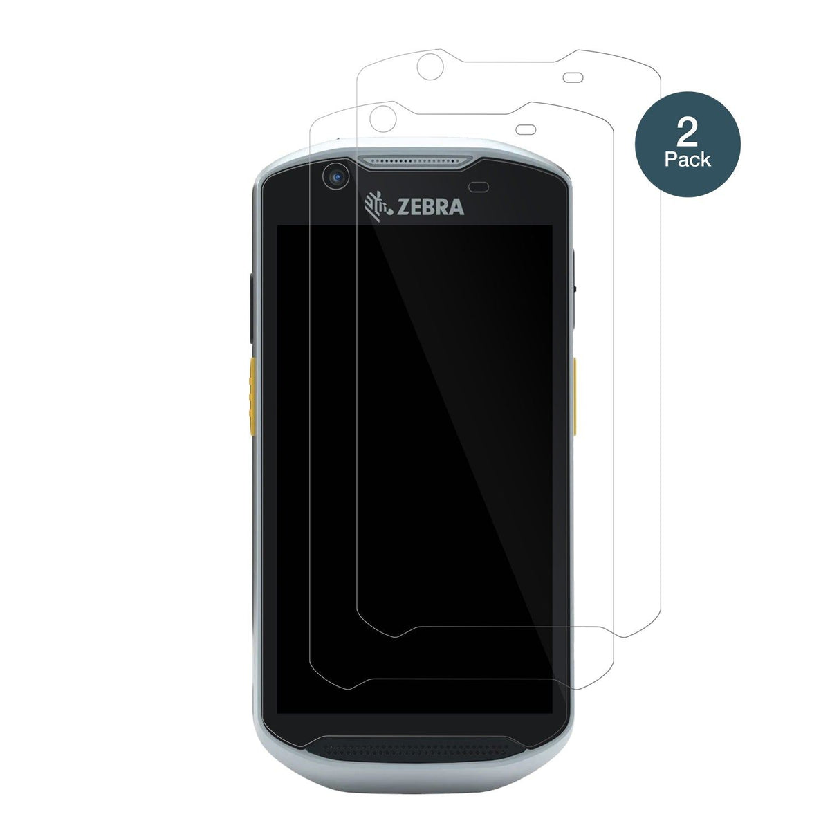 2x Screen Protector for Zebra TC52x-HC Flexible Glass 9H dipos