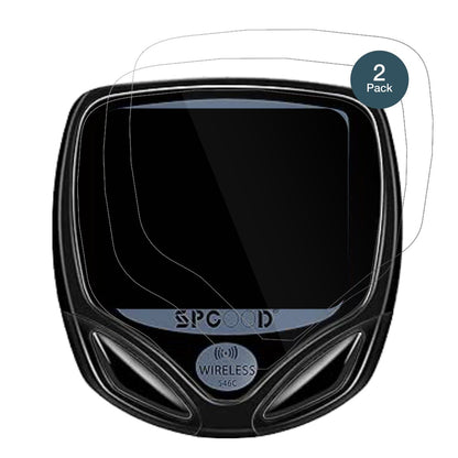 2x Screen Protector for SPGOOD AU1-7 Fahrrad-Computer Flexible Glass 9H dipos