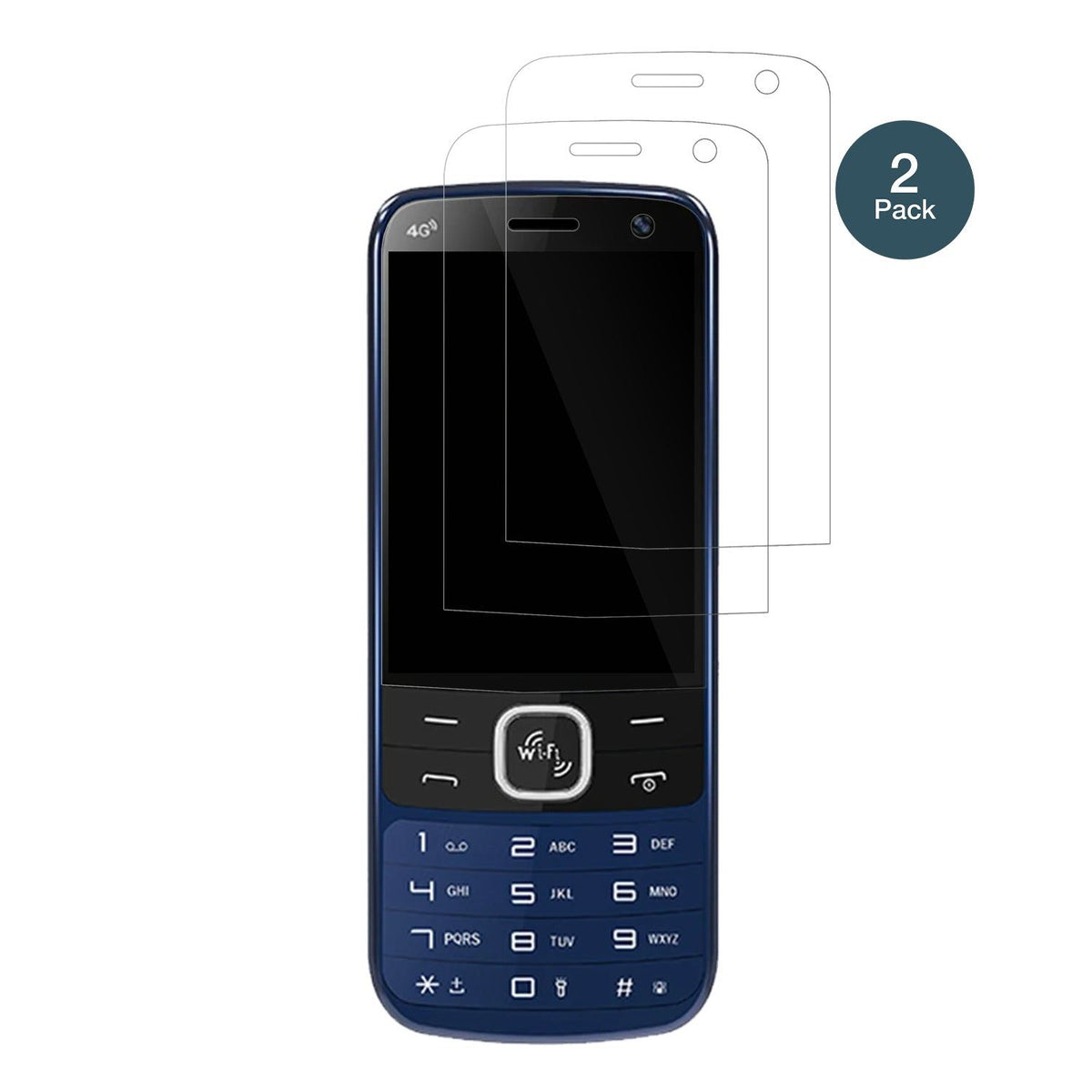 2x Screen Protector for I Kall K555 4G Flexible Glass 9H dipos