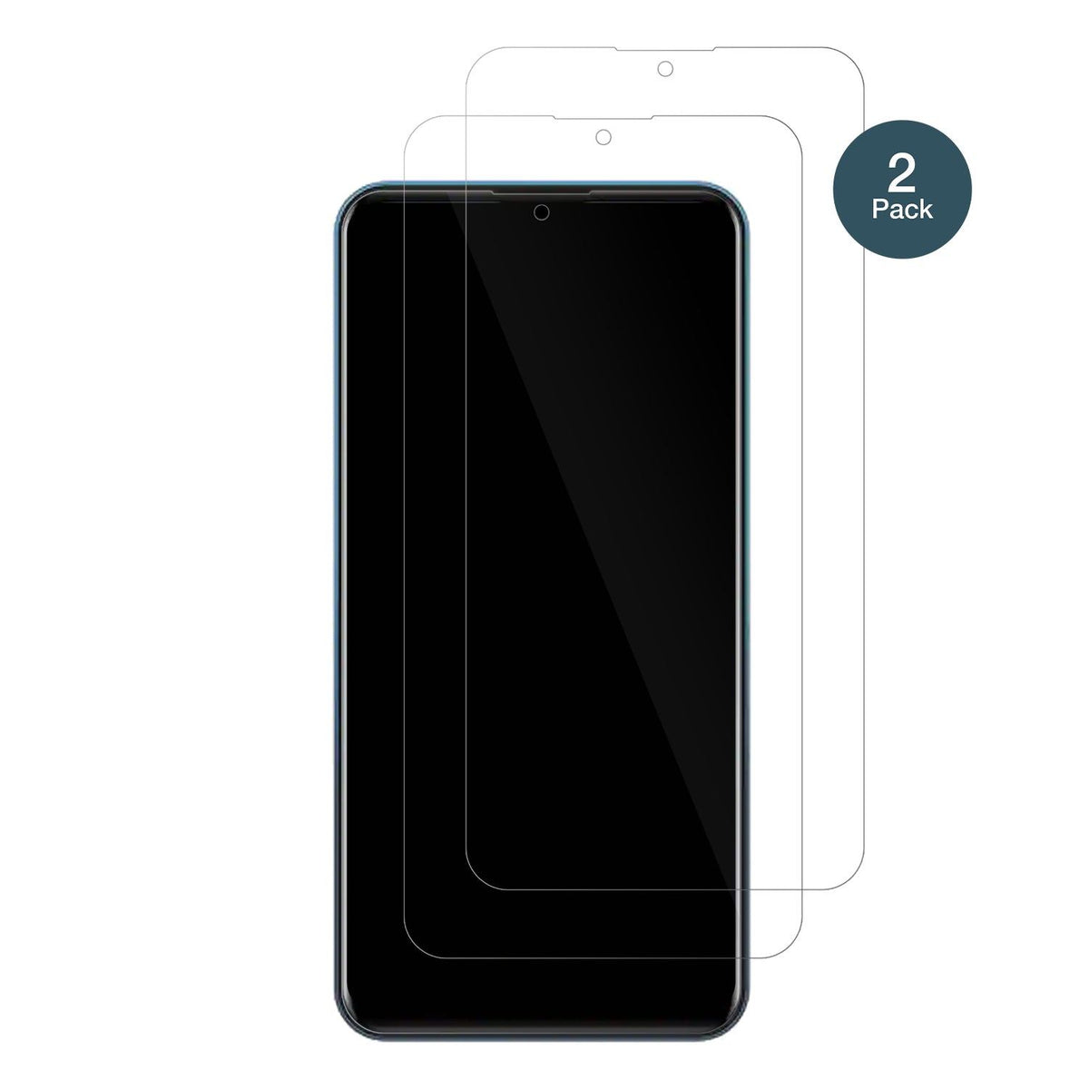 2x Screen Protector for I Kall K470 Plus Flexible Glass 9H dipos