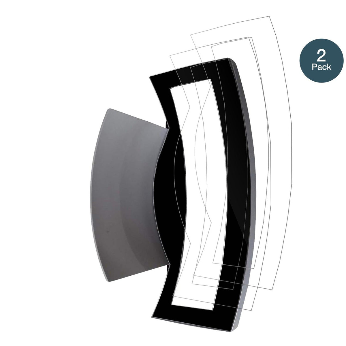 2x Screen Protector for Jura J10 Tropfblech Flexible Glass 9H dipos