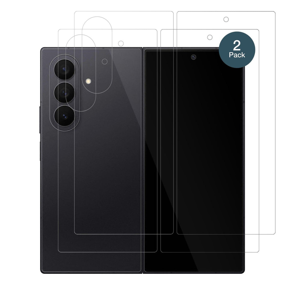 Screen Protector for Samsung Galaxy Z Fold7 rear Flexible Glass 9H