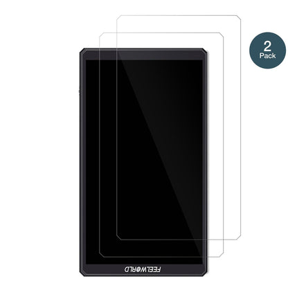 2x Screen Protector for Feelworld Cut6 6 Zoll Flexible Glass 9H dipos