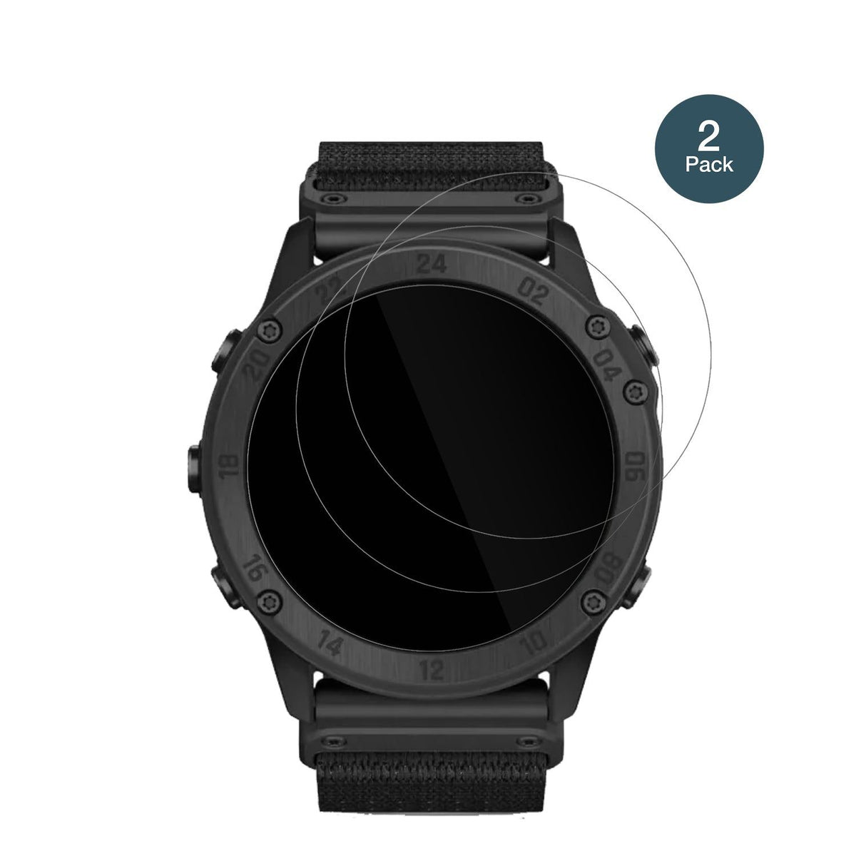 2x Screen Protector for Garmin Tactix Delta Solar Ballistic Flexible Glass 9H