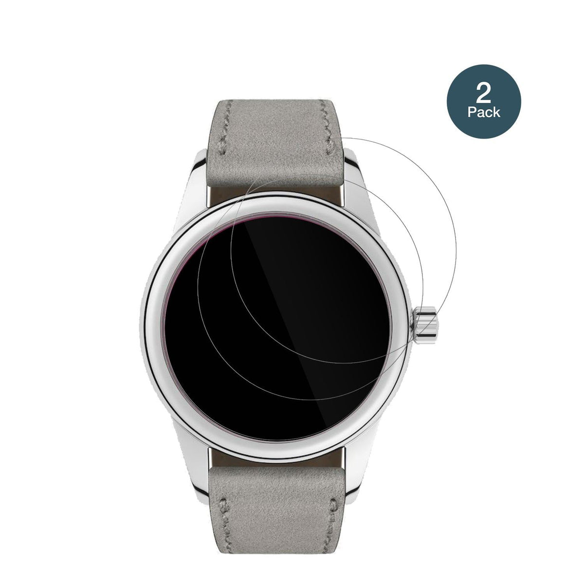 2x Screen Protector for NOMOS Glashütte Club Flexible Glass 9H dipos