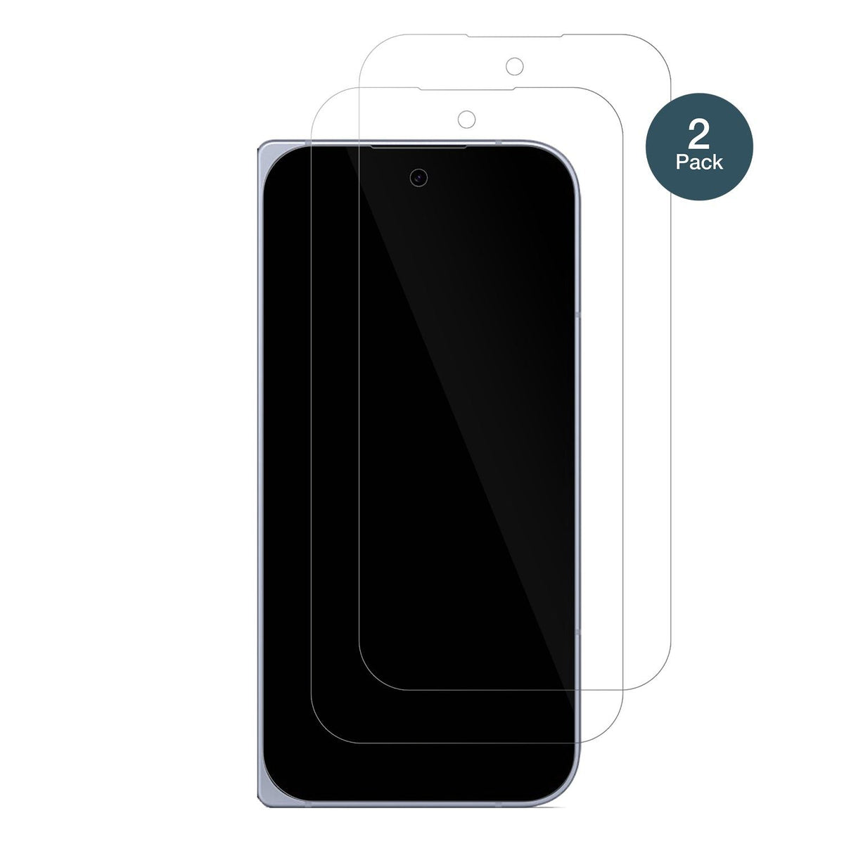 2x Screen Protector for Google Pixel 10 Pro Fold Aussen-Display Flexible Glass