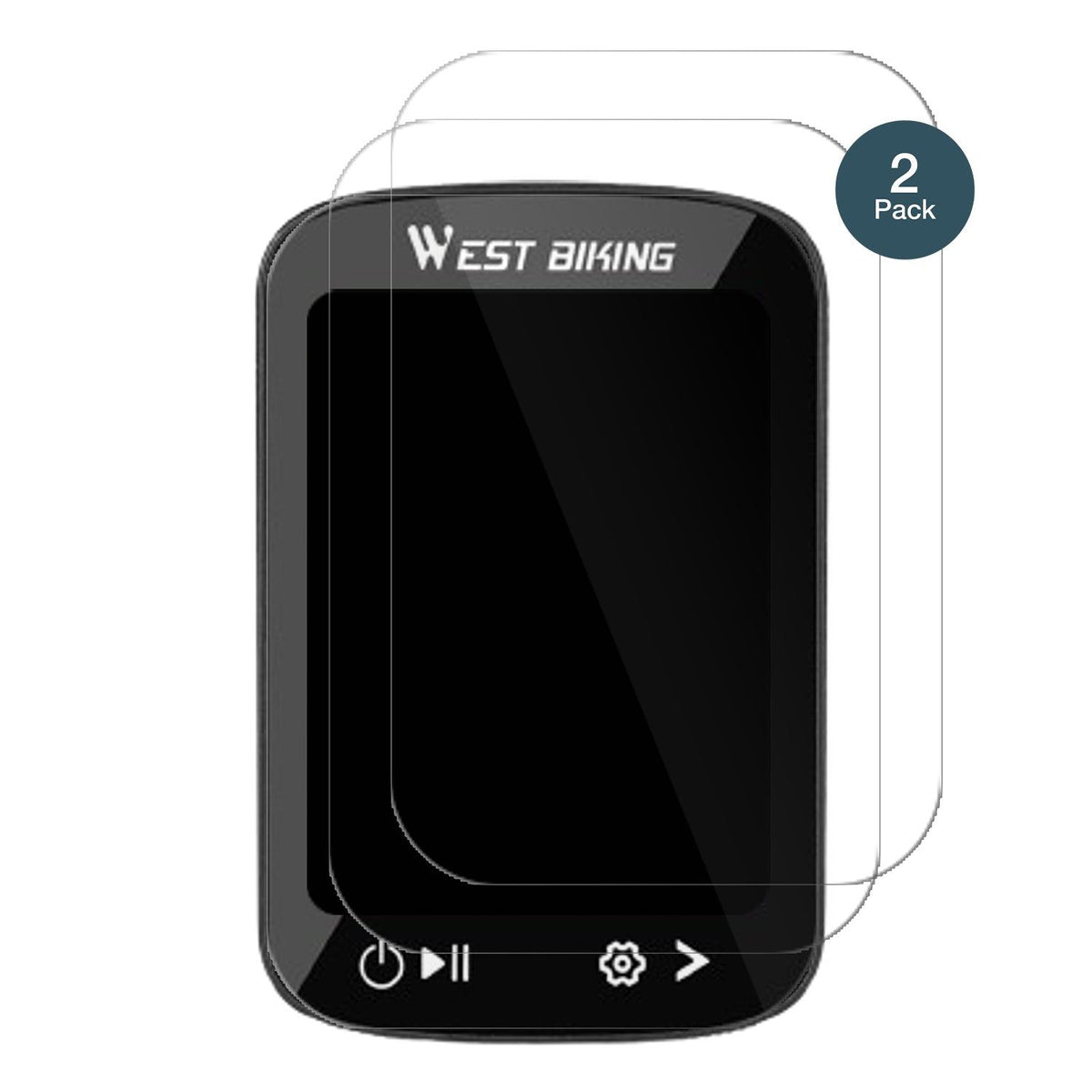 2x Screen Protector for Yongness Bike Computer Flexible Glass 9H dipos