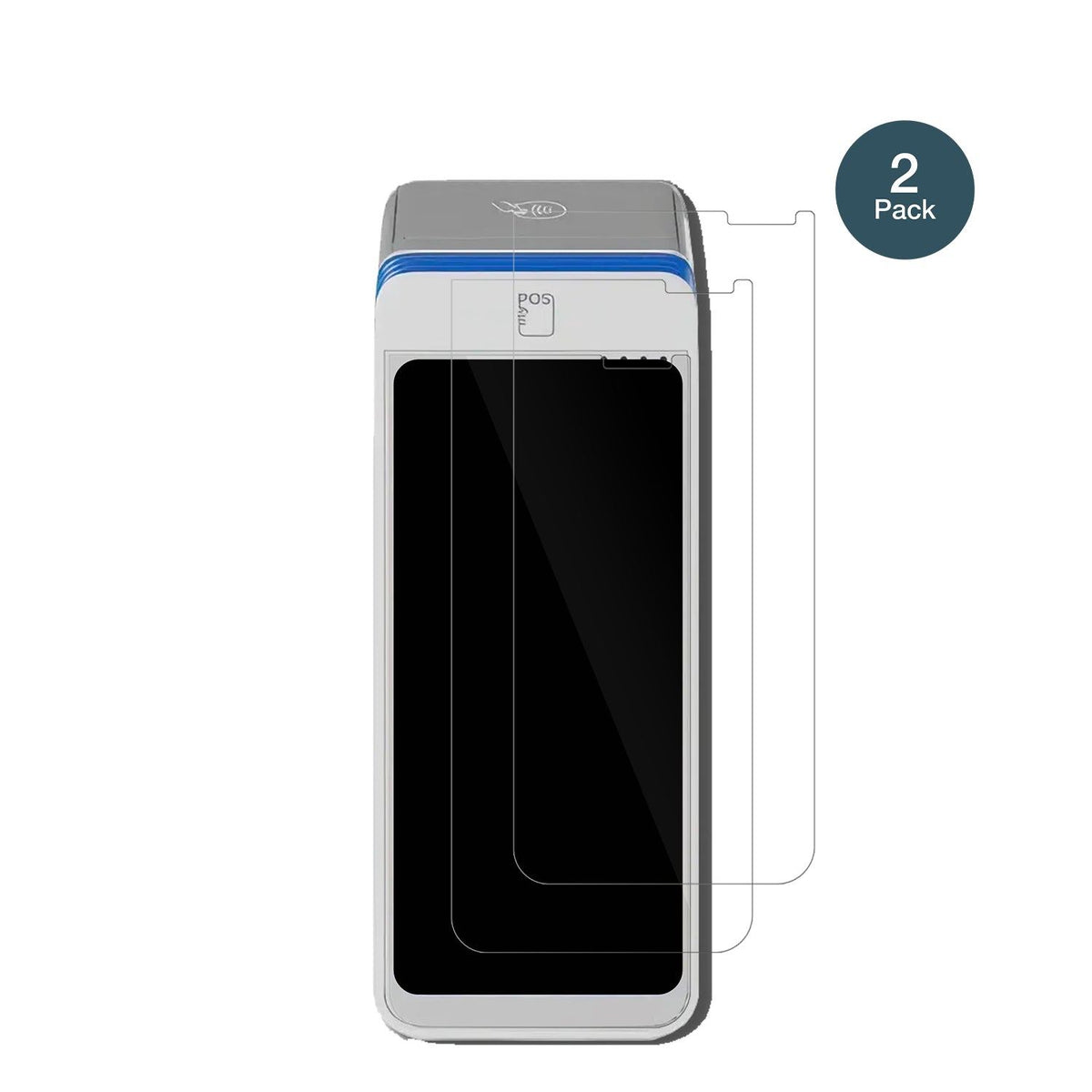 2x Screen Protector for myPOS Ultra Flexible Glass 9H dipos