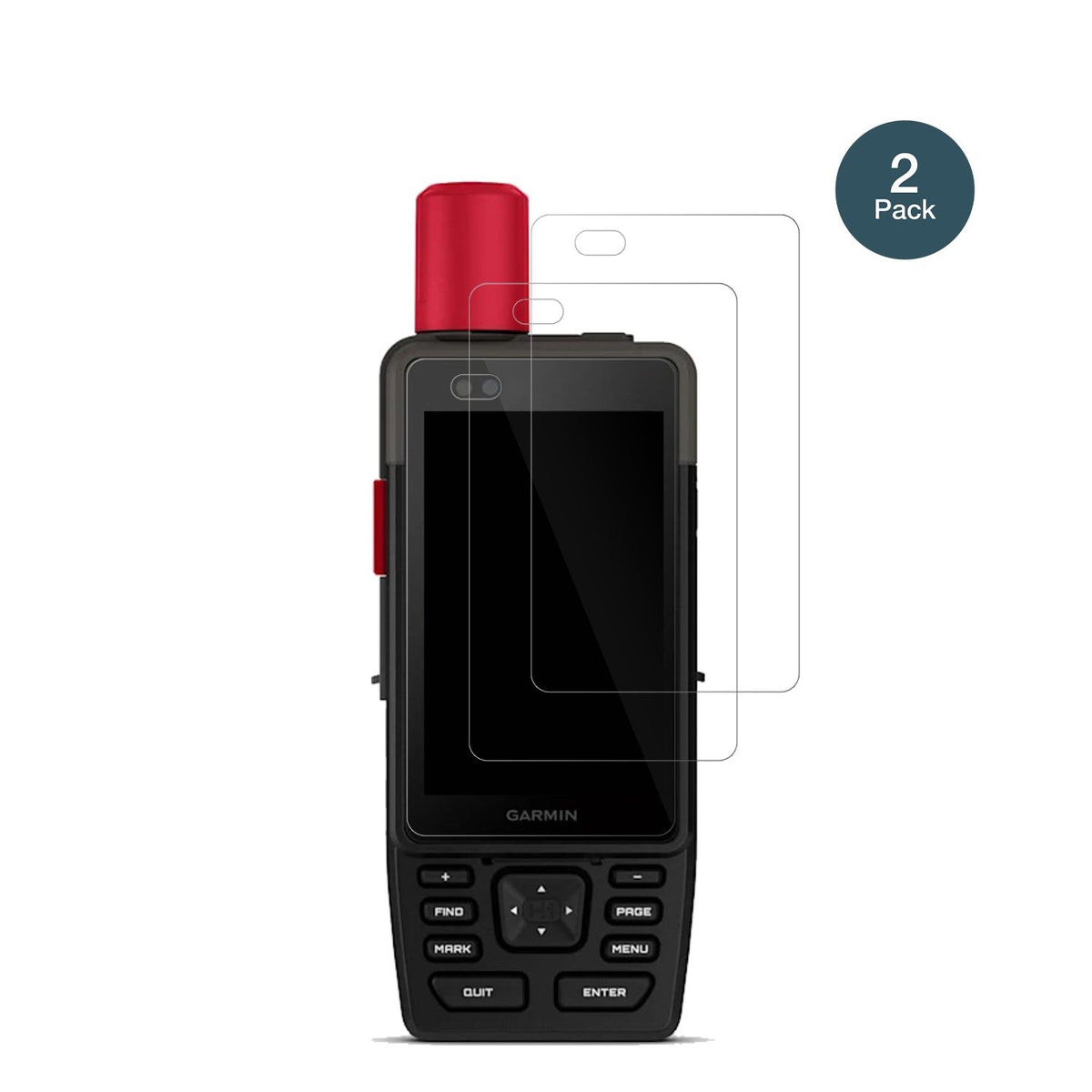 2x Screen Protector for Garmin GPSMAP H1i Plus Flexible Glass 9H dipos